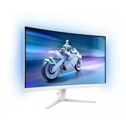 Philips Evnia 5000 27M2C5501 27" QHD 1500R 180Hz VA Gaming Monitor White (Boxed) — Buy in Cyprus with Fast Delivery
