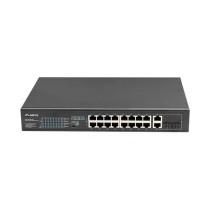 Buy LANBERG Switch 16-Port PoE+ 2x1GB 1xSFP 19' unmanaged 250W in Cyprus, Nicosia, Limassol, Larnaka, Pafos