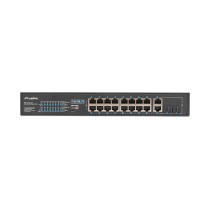 Buy LANBERG Switch 16-Port PoE+ 2x1GB 1xSFP 19' unmanaged 250W in Cyprus, Nicosia, Limassol, Larnaka, Pafos