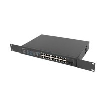 Buy LANBERG Switch 16-Port PoE+ 2x1GB 1xSFP 19' unmanaged 250W in Cyprus, Nicosia, Limassol, Larnaka, Pafos