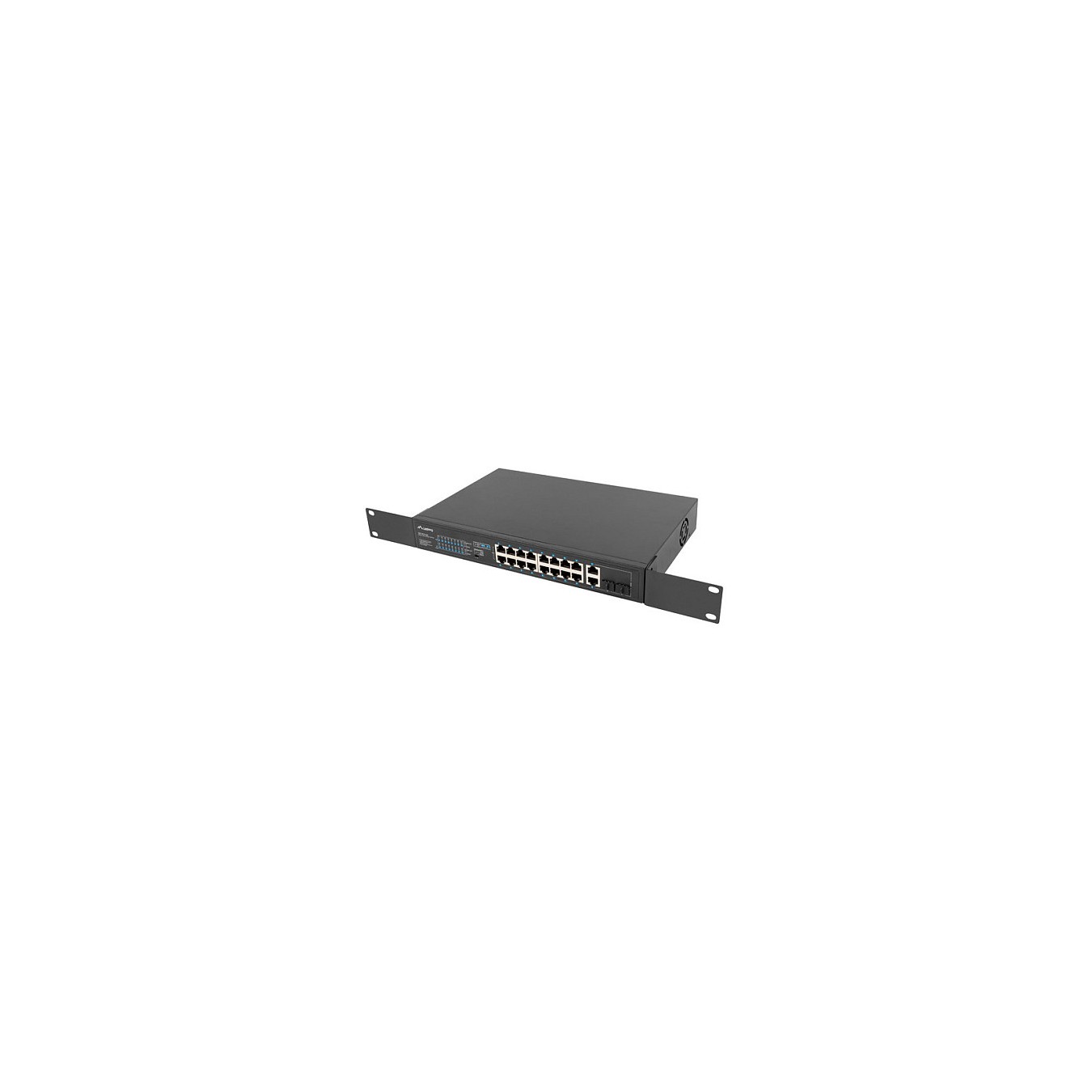 Buy LANBERG Switch 16-Port PoE+ 2x1GB 1xSFP 19' unmanaged 250W in Cyprus, Nicosia, Limassol, Larnaka, Pafos