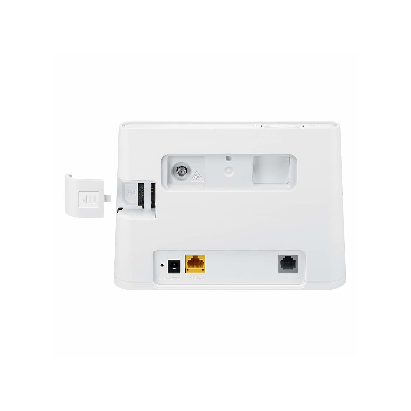 Huawei B311-221 - 4G LTE Router, Single-band 2.4 GHz Wi-Fi 4 (300 Mbps), Gigabit LAN, RJ-11, White