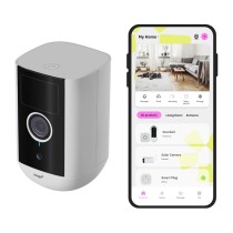Buy Omajin by Netatmo Kabellose Überwachungskamera - Akku - Indoor & Outdoor - weiß in Cyprus, Nicosia, Limassol, Larnaka, Pafos
