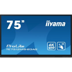 Buy iiyama ProLite TE7512MIS-B3AG - 75" 4K UHD IPS Interactive Touch Display, An... in Cyprus, Nicosia, Limassol, Larnaka, Pafos