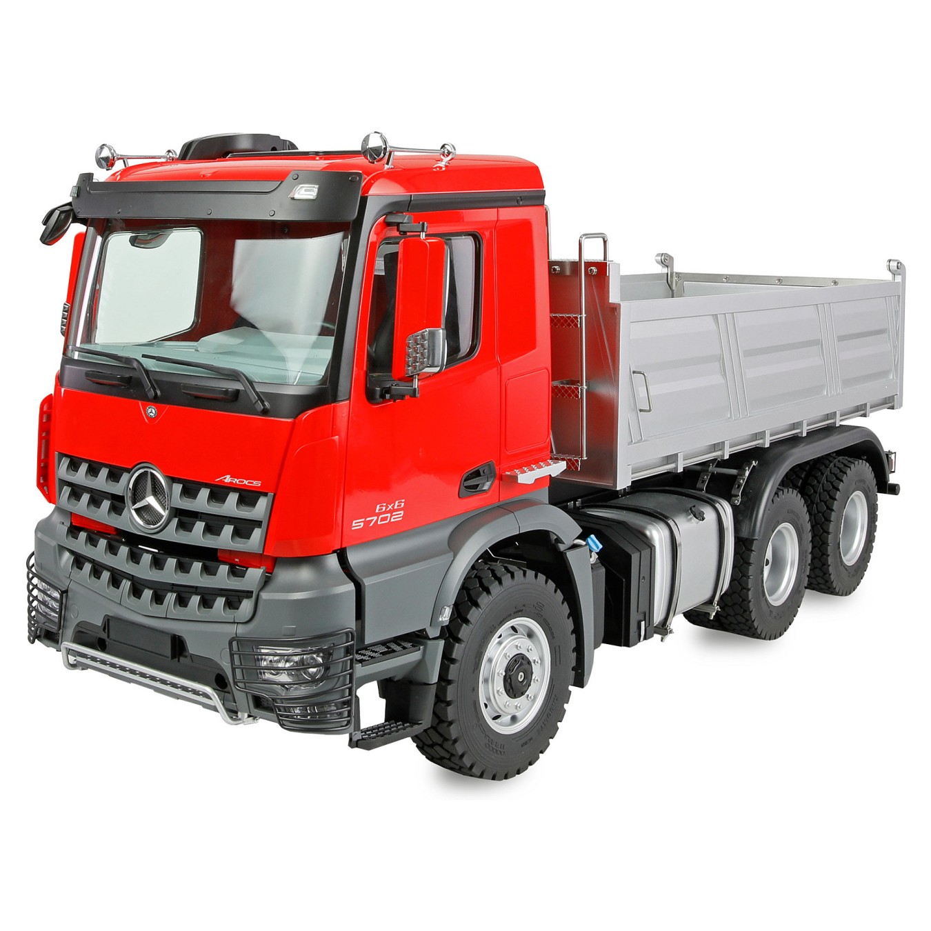 Buy Amewi Mercedes-Benz Arocs Muldenkipper 6x6 1:14 RTR rot 14+ in Cyprus, Nicosia, Limassol, Larnaka, Pafos