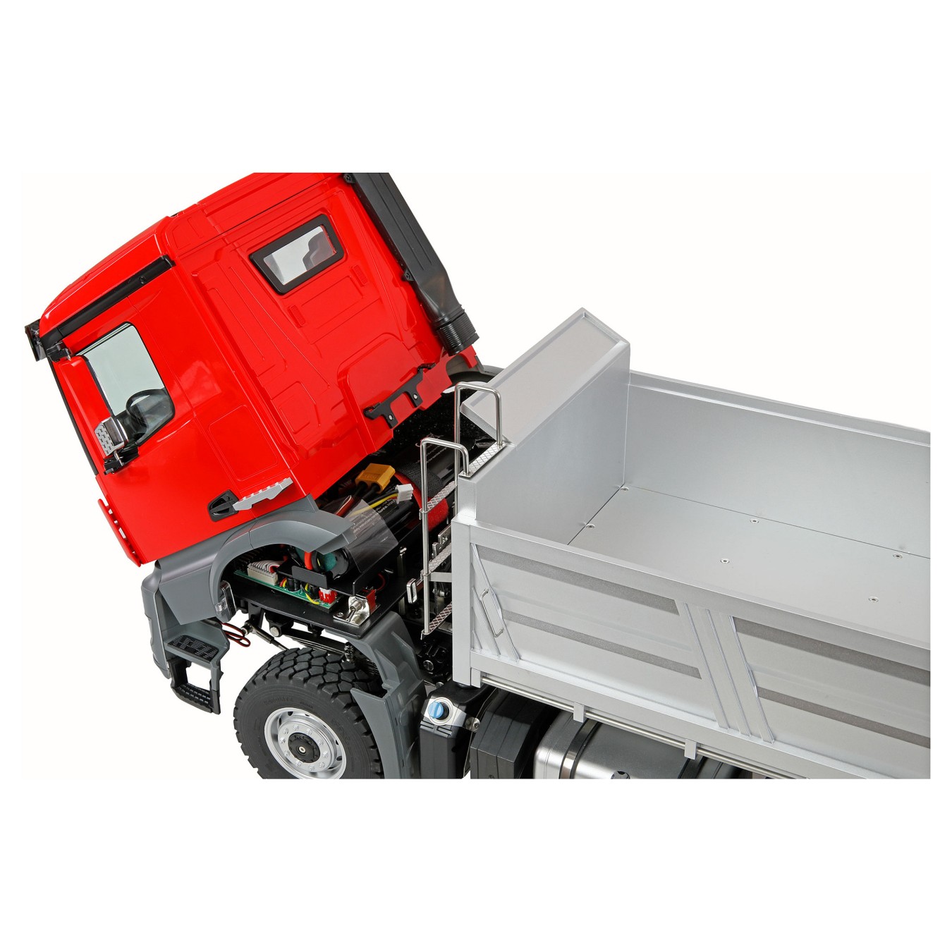 Buy Amewi Mercedes-Benz Arocs Muldenkipper 6x6 1:14 RTR rot 14+ in Cyprus, Nicosia, Limassol, Larnaka, Pafos