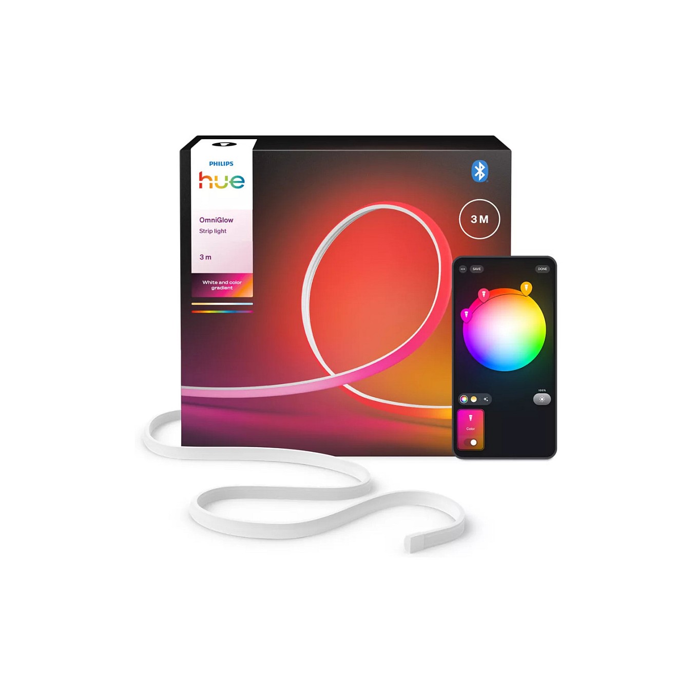 Buy Philips Hue Omni Glow Gradient CSP Lightstrip 5m EU in Cyprus, Nicosia, Limassol, Larnaka, Pafos
