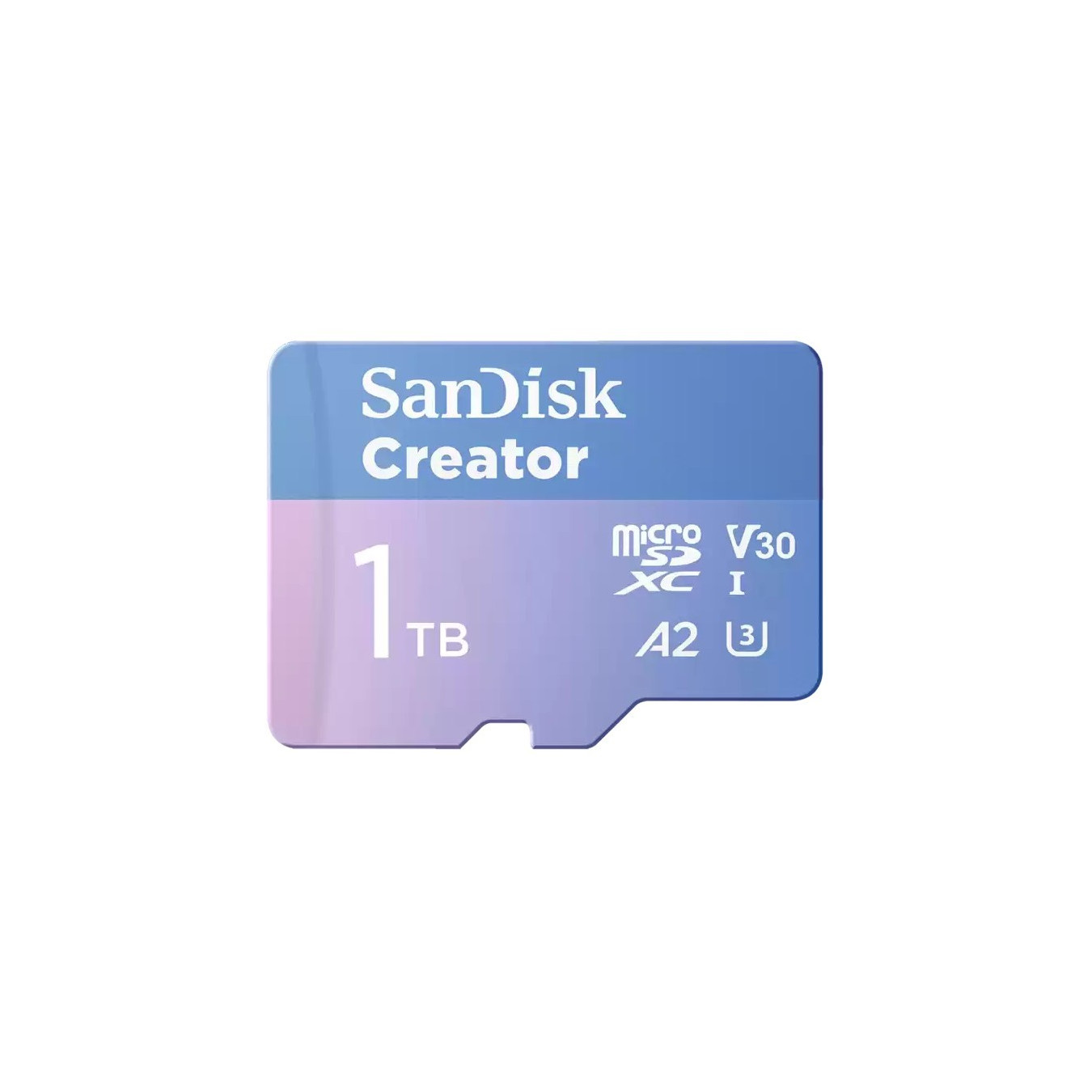 SanDisk Creator microSDXC Card - 1TB - Blue, UHS-I, Class 10, 190MB/s Read, 130MB/s Write — Buy in Cyprus with Fast Delivery