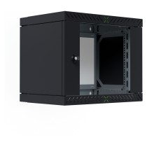 Buy 19' Wandgehäuse X-Rack mit Glastür 400-600mm 9HE schwarz in Cyprus, Nicosia, Limassol, Larnaka, Pafos