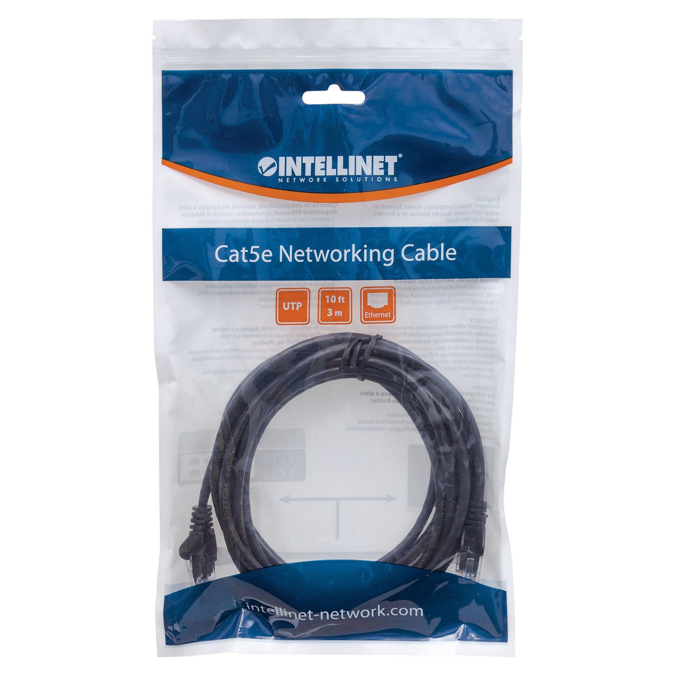Buy Patchkabel RJ45 U UTP Cat6 1.50m schwa in Cyprus, Nicosia, Limassol, Larnaka, Pafos