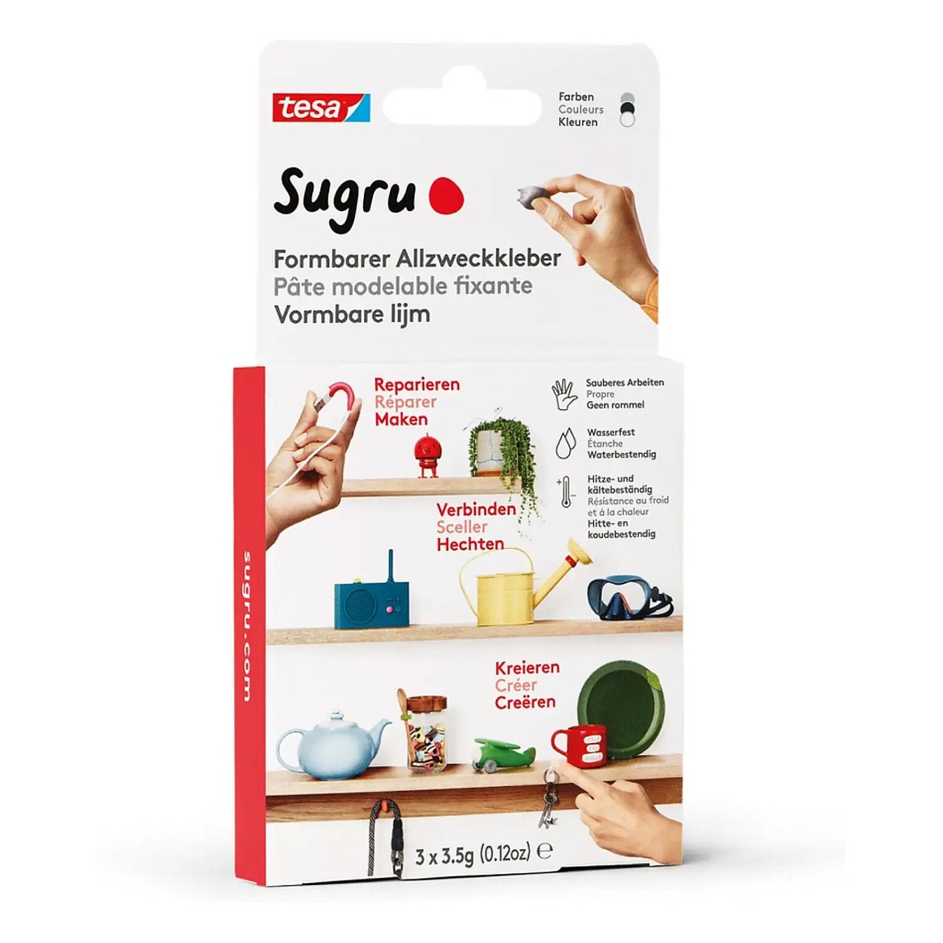 Buy Tesa Sugru formbarer Allzweckkleber 3er Schwarz in Cyprus, Nicosia, Limassol, Larnaka, Pafos