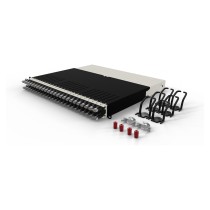 Buy Patchbox patchbox.one Kabeleinzugssystem 8RU STP (0.8 m) mit 24 Kassetten. Patchkabel Cat. 6a. U FTP. PoE. Kabel schwarz in 