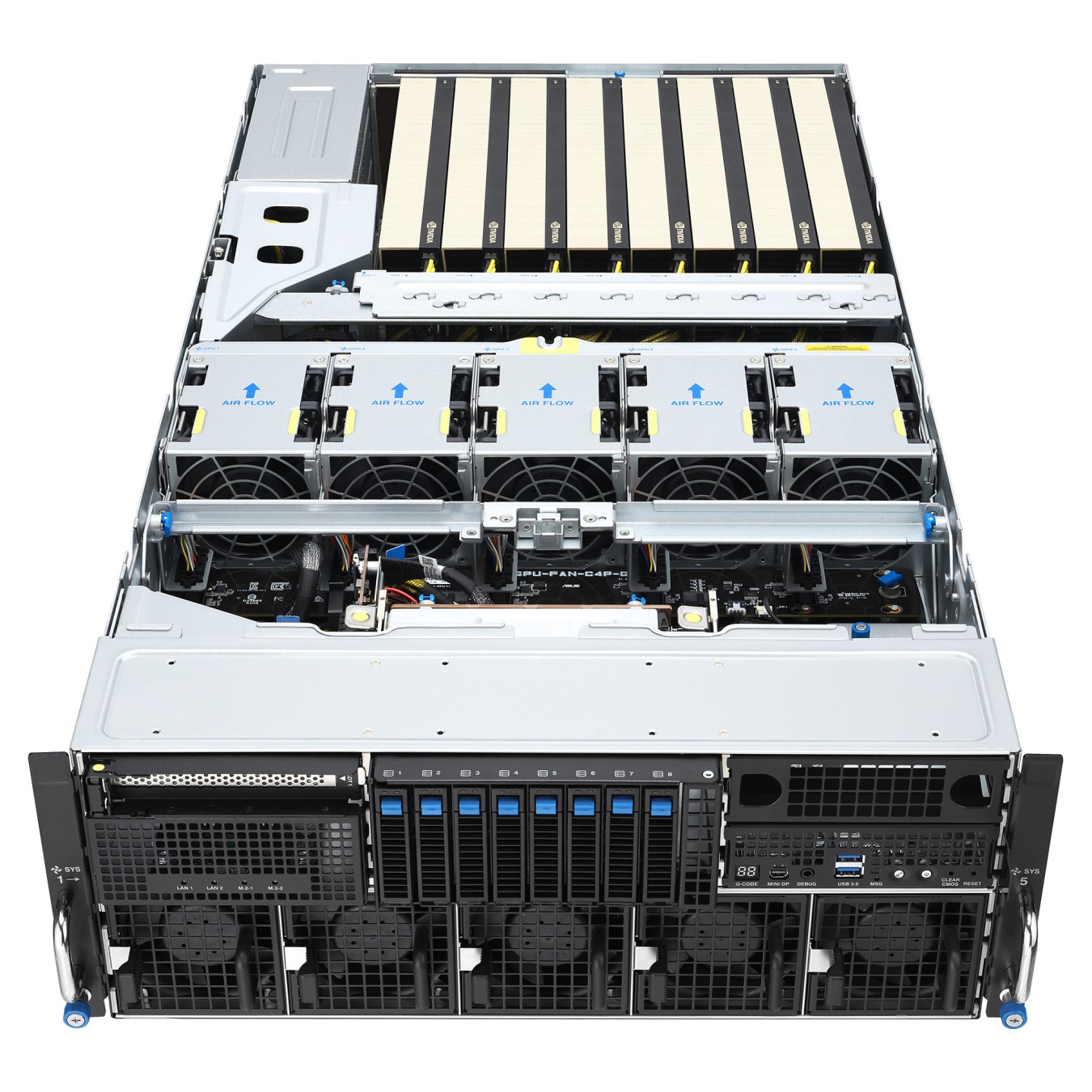 Buy Server ASUS Server ESC8000A-E13 SKU2 3200W in Cyprus, Nicosia, Limassol, Larnaka, Pafos