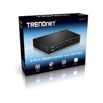 Buy TRENDnet TEG-S51SFP Gigabit Ethernet (10 100 1000) Schwarz Netzwerk Switch in Cyprus, Nicosia, Limassol, Larnaka, Pafos