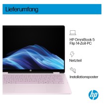 Buy HP OmniBook 5 Flip 14-fp0156ng Core 5-120U 16GB 512SSD W11 Home in Cyprus, Nicosia, Limassol, Larnaka, Pafos
