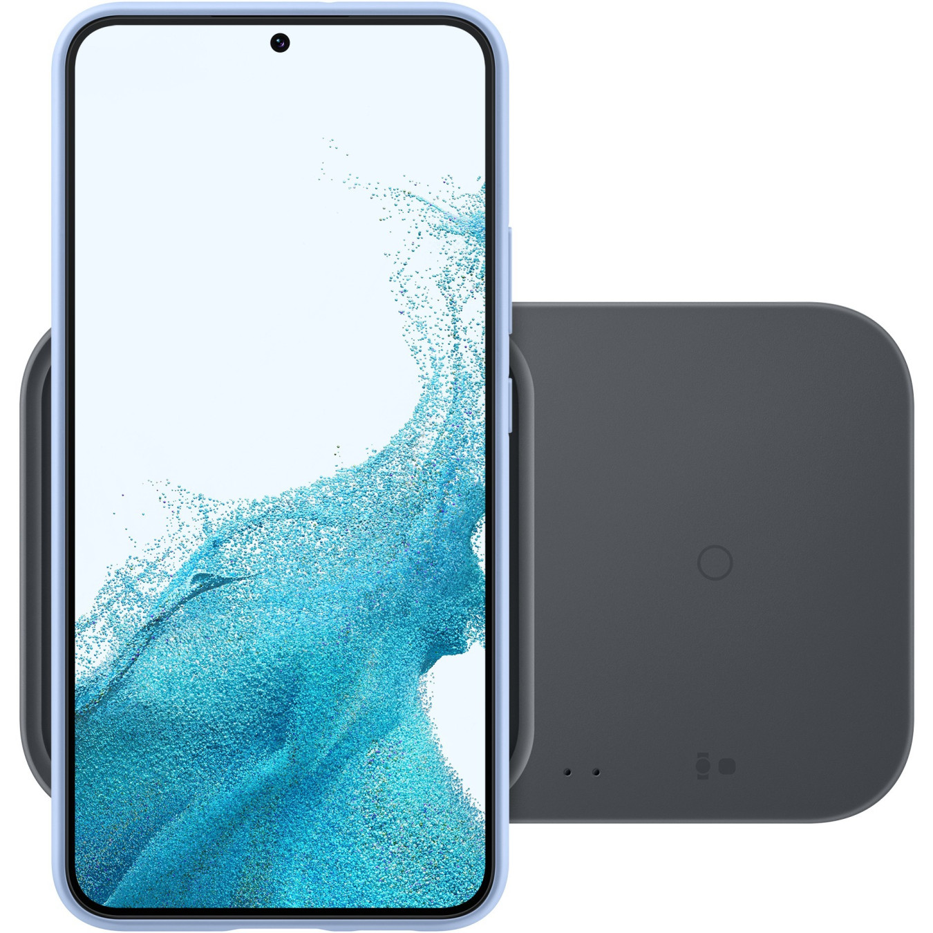 Samsung Wireless Charger Duo - EP-P5400 - 3-in-1 Wireless Charger, Grey, Up to 15W — Buy in Cyprus with Fast Delivery