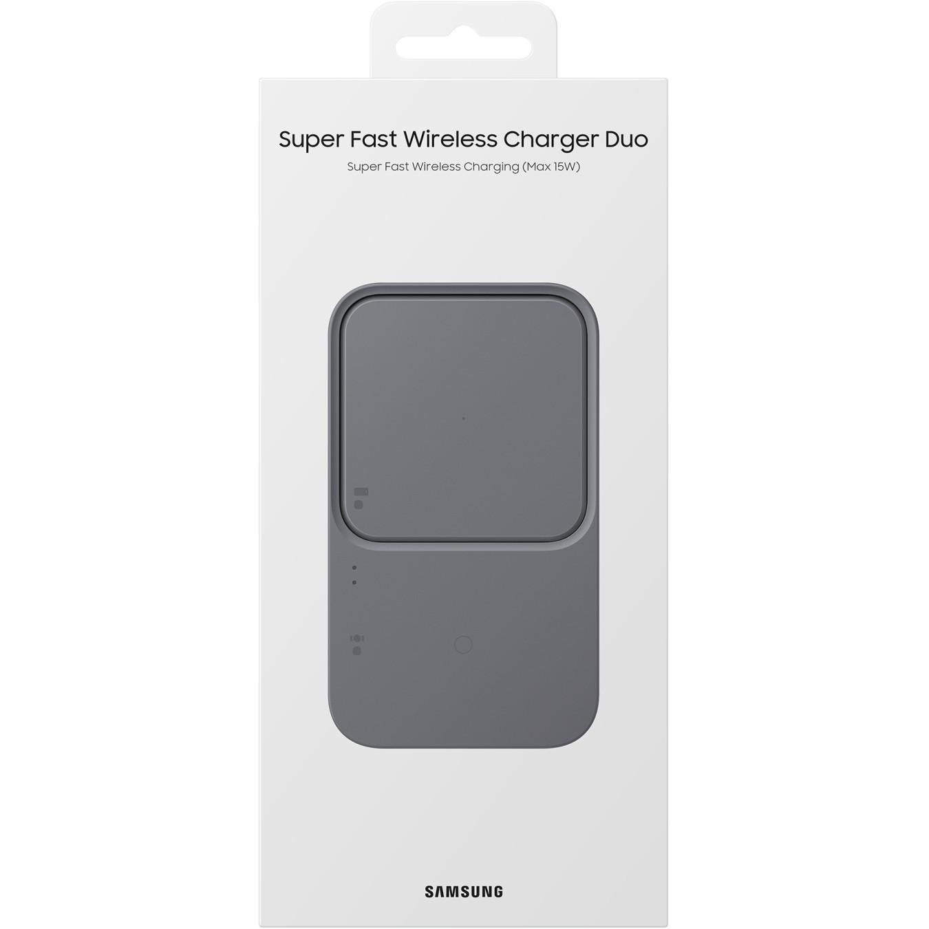 Samsung Wireless Charger Duo - EP-P5400 - 3-in-1 Wireless Charger, Grey, Up to 15W — Buy in Cyprus with Fast Delivery