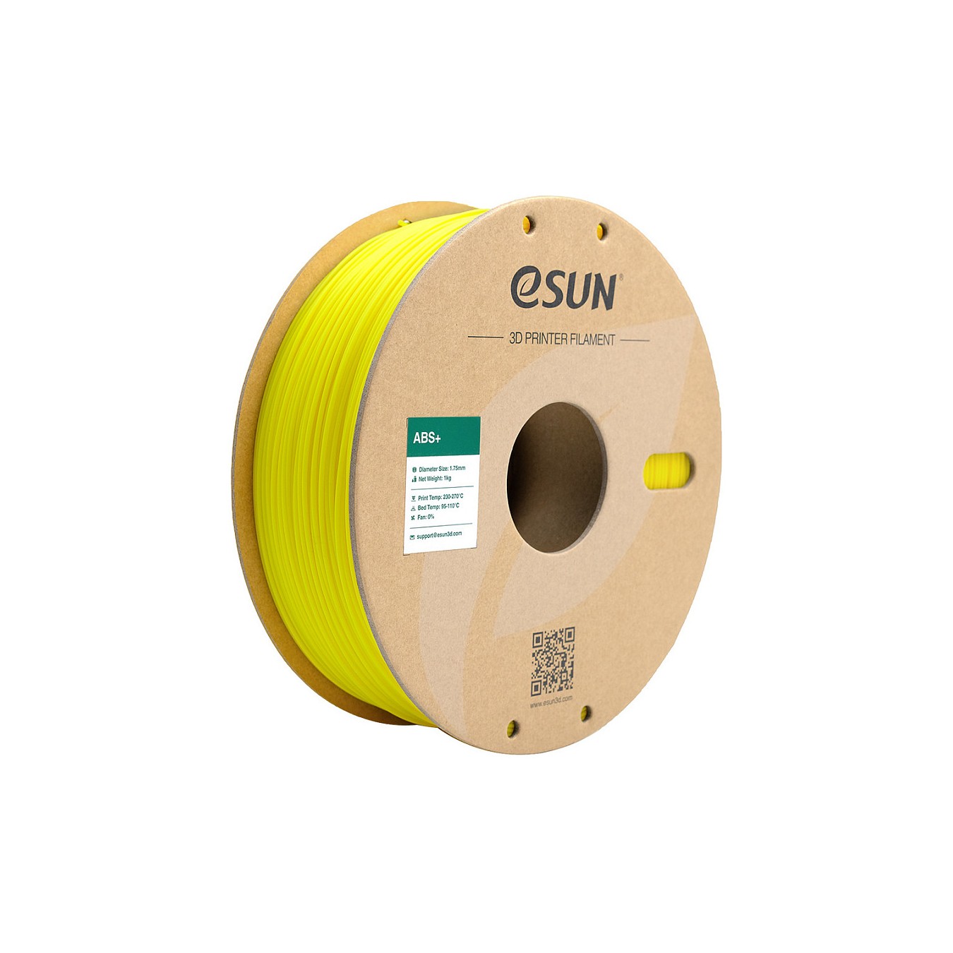 Buy ABS+ 1,75mm YELLOW 1kg in Cyprus, Nicosia, Limassol, Larnaka, Pafos
