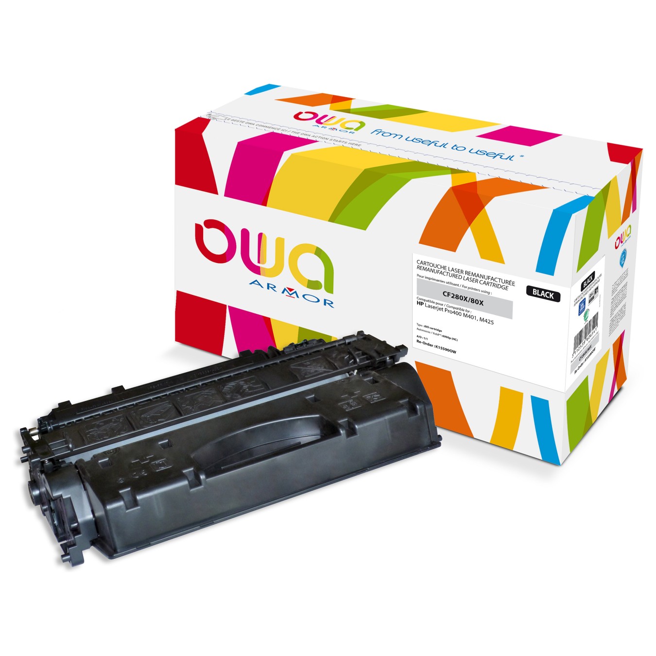 Buy OWA Toner kompatibel zu HP CF280X schwarz (6.900 S.) in Cyprus, Nicosia, Limassol, Larnaka, Pafos