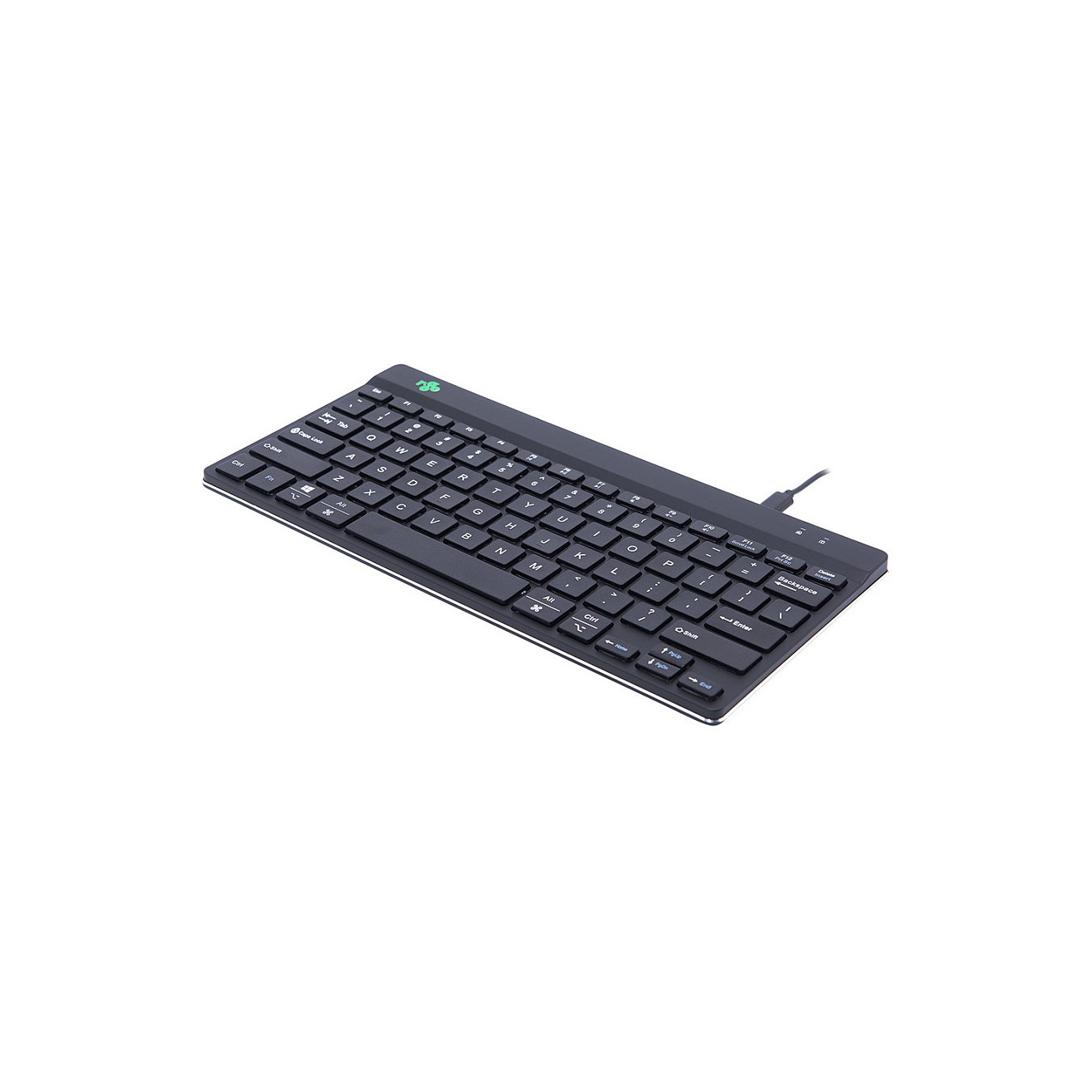 Buy R-Go Tastatur Compact Break US-Layout verkabelt schwarz in Cyprus, Nicosia, Limassol, Larnaka, Pafos