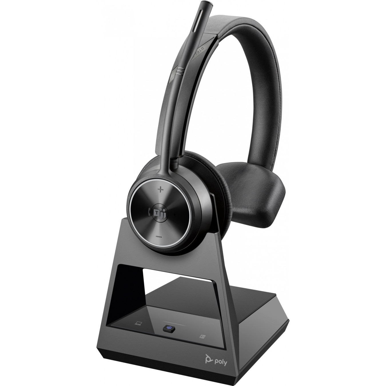 HP Poly Savi 7310 UC DECT Monaural Headset - Microsoft Teams Certified - Black — Buy in Cyprus with Fast Delivery