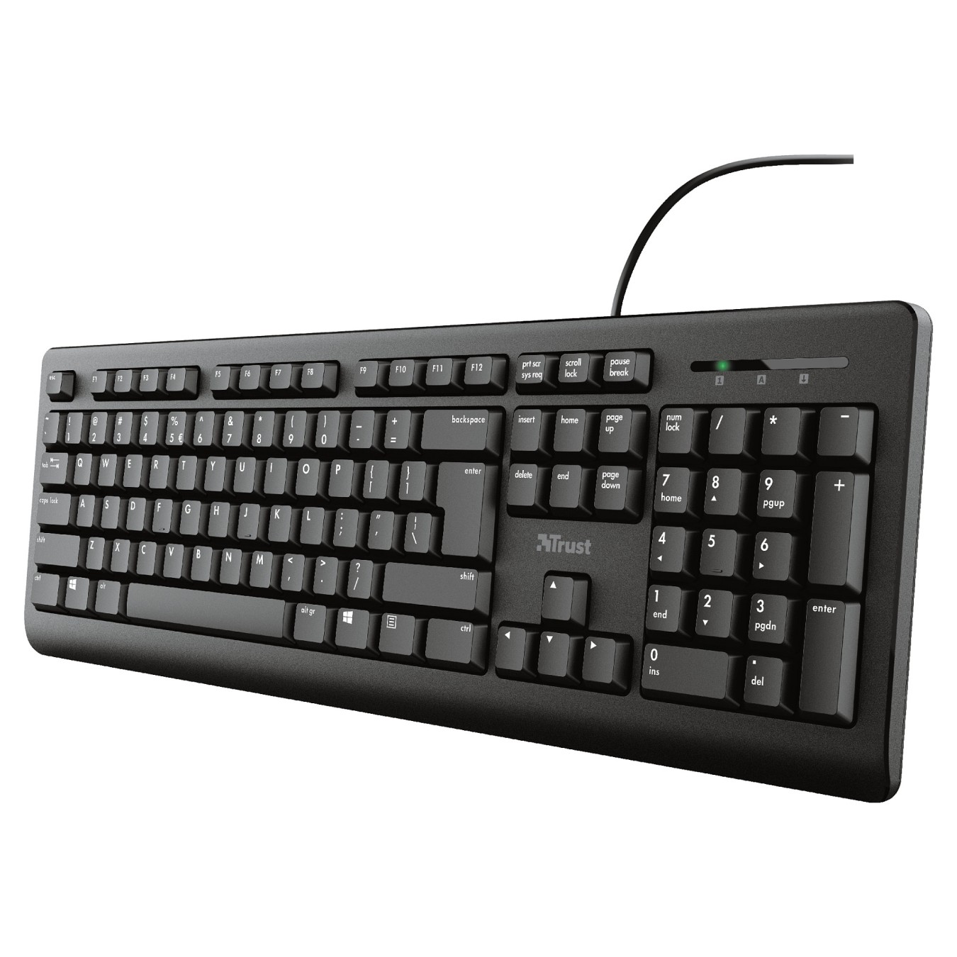 Buy TRUST TK-150 Tastatur. Deutsches QWERTZ - Layout. USB-Anschluss in Cyprus, Nicosia, Limassol, Larnaka, Pafos