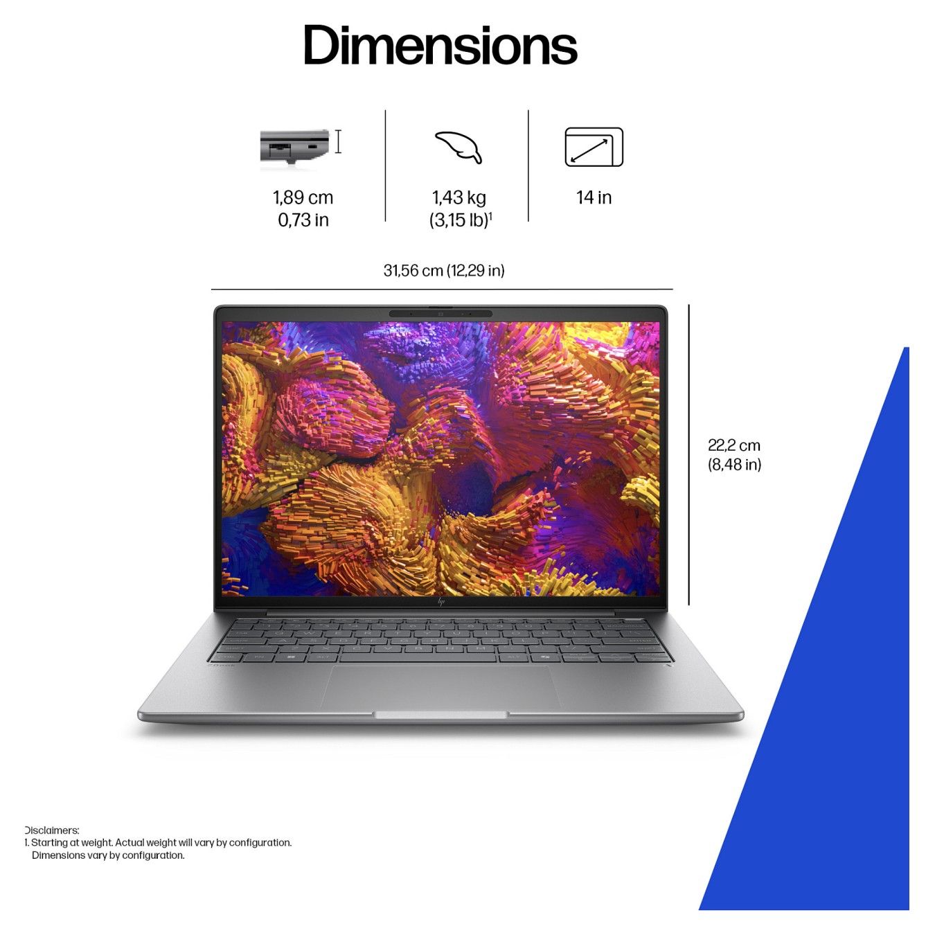 Buy HP ZBook 8 G1a AMD Ryzen AI 7 PRO 350 35.56cm 14Zoll WUXGA 32GB 1TB SSD W11P 3J Gar (DE) in Cyprus, Nicosia, Limassol, Larna
