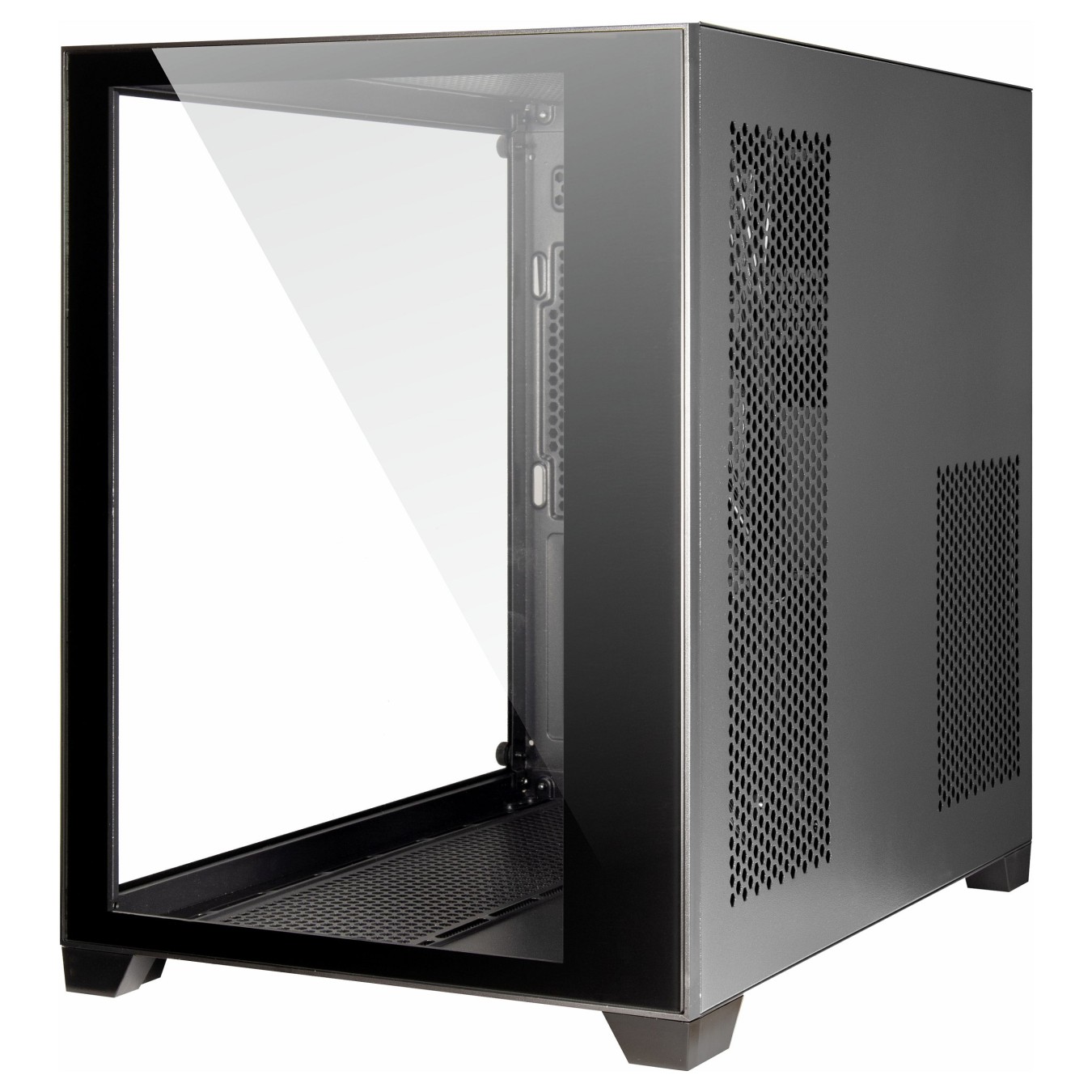 Buy Midi Inter-Tech Gaming-Gehäuse Micro-ATX C-501 Aspect schwarz in Cyprus, Nicosia, Limassol, Larnaka, Pafos