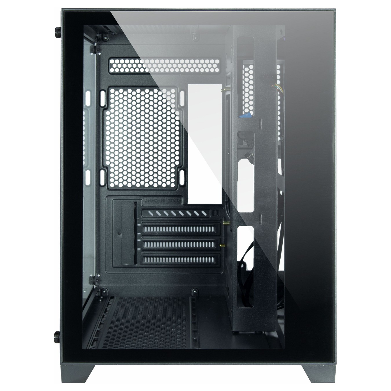 Buy Midi Inter-Tech Gaming-Gehäuse Micro-ATX C-501 Aspect schwarz in Cyprus, Nicosia, Limassol, Larnaka, Pafos