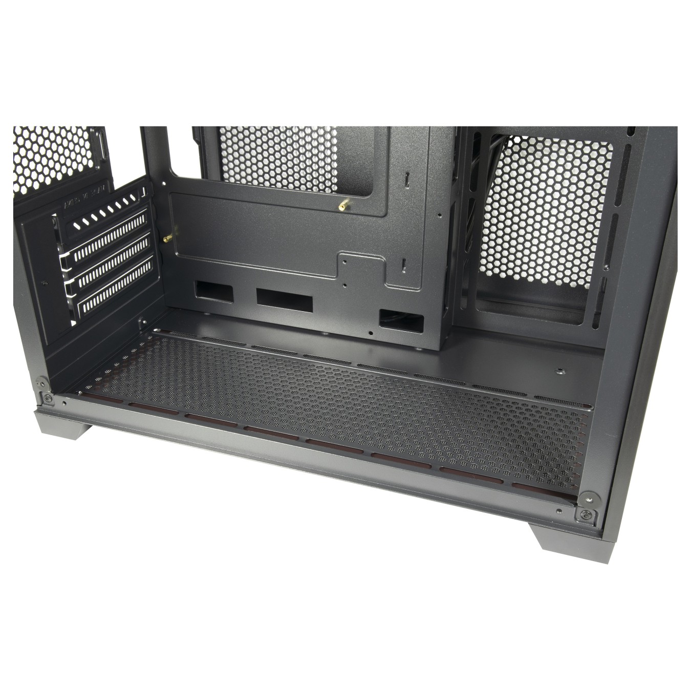 Buy Midi Inter-Tech Gaming-Gehäuse Micro-ATX C-501 Aspect schwarz in Cyprus, Nicosia, Limassol, Larnaka, Pafos