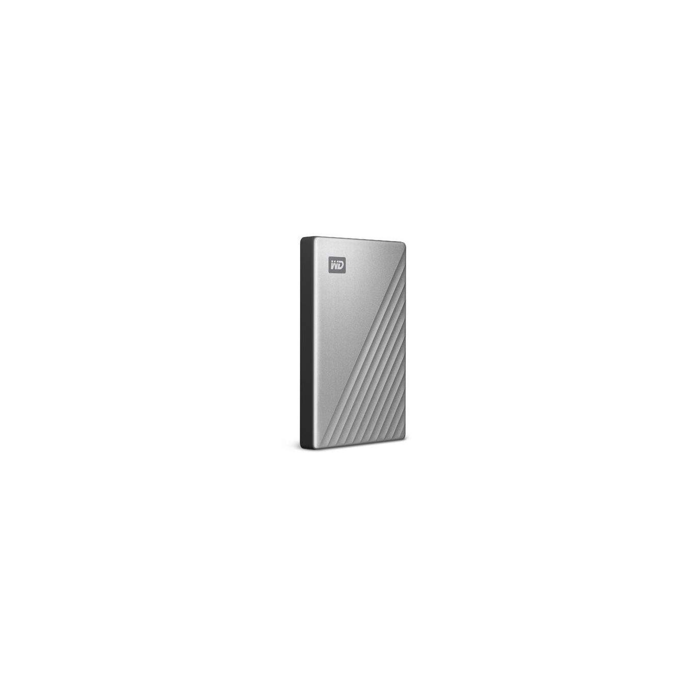 WD My Passport Ultra - WDBC3C0020BSL-WESN - Silver 2TB USB-C Portable HDD, USB 3.2 Gen1, Metal Finish