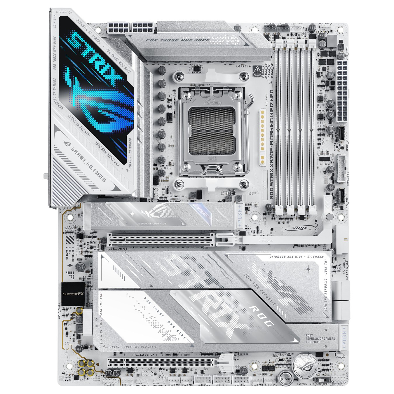 Buy ASUS ROG STRIX X870E-A GAMING WIFI7 NEO (AMD,AM5,DDR5,ATX) in Cyprus, Nicosia, Limassol, Larnaka, Pafos
