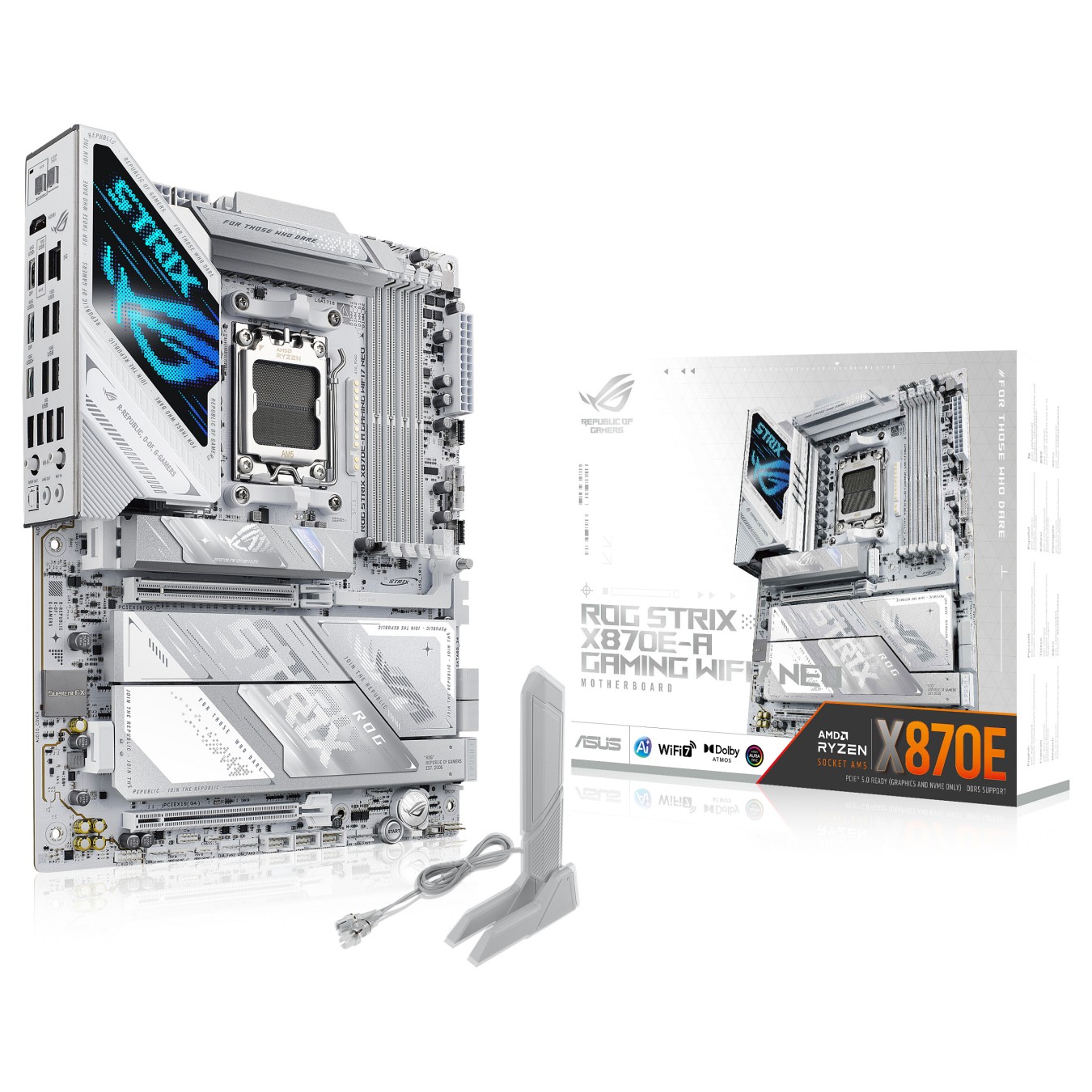 Buy ASUS ROG STRIX X870E-A GAMING WIFI7 NEO (AMD,AM5,DDR5,ATX) in Cyprus, Nicosia, Limassol, Larnaka, Pafos