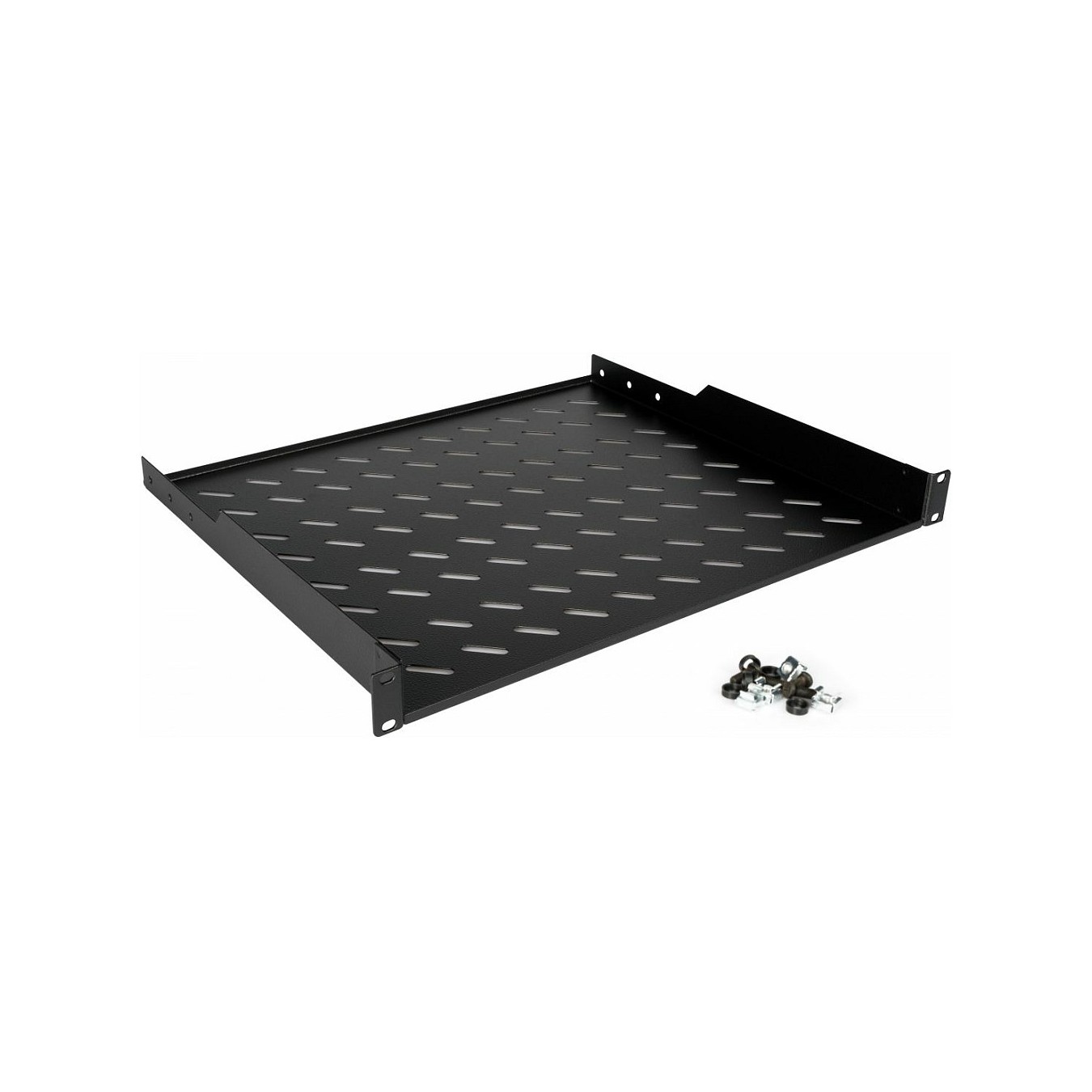 Buy 19' Fachboden fest für Serverschränke 60cm 1U schwarz in Cyprus, Nicosia, Limassol, Larnaka, Pafos