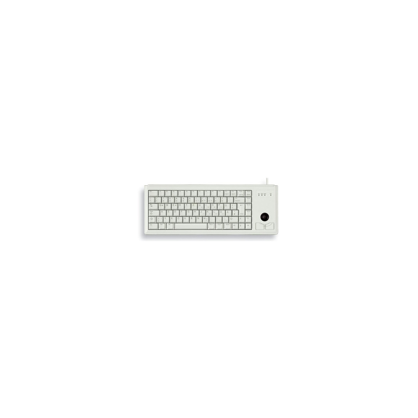 CHERRY G84-4400 LPBEU - Full-size Wired PS/2 Keyboard with Trackball - Grey — Buy in Cyprus with Fast Delivery