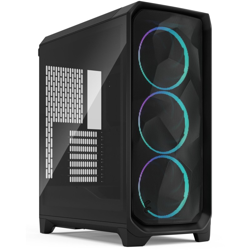 Buy Fractal Design Meshify 3 - Black RGB Tempered Glass - Mid Tower, E-ATX/ATX S... in Cyprus, Nicosia, Limassol, Larnaka, Pafos