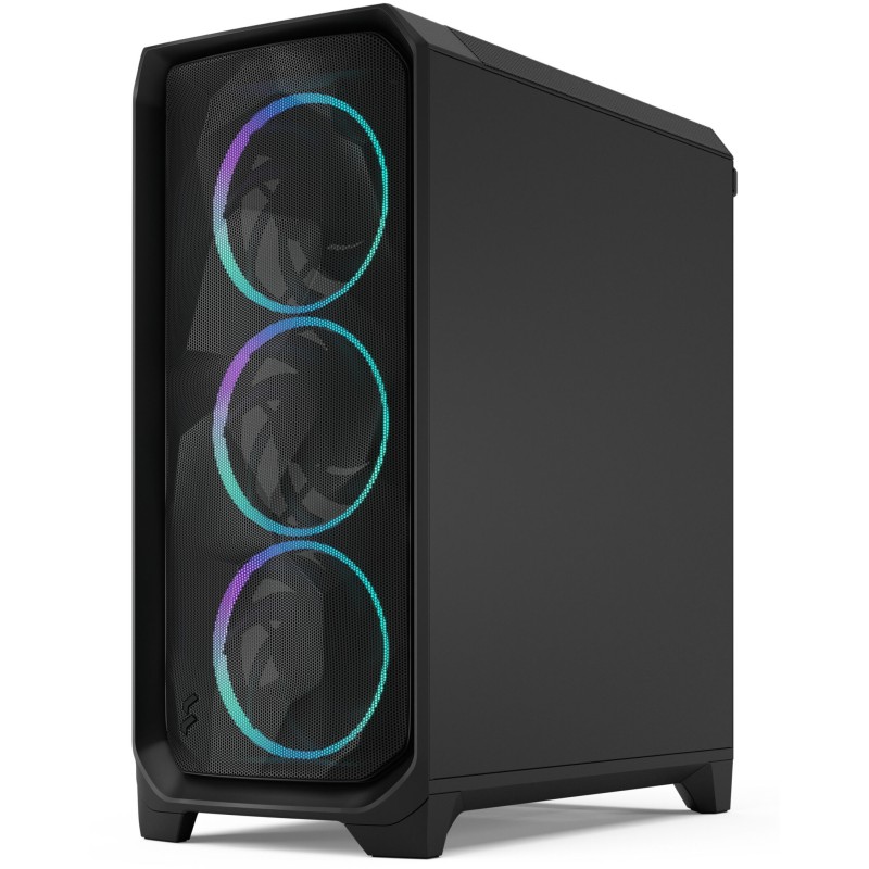 Buy Fractal Design Meshify 3 - Black RGB Tempered Glass - Mid Tower, E-ATX/ATX S... in Cyprus, Nicosia, Limassol, Larnaka, Pafos