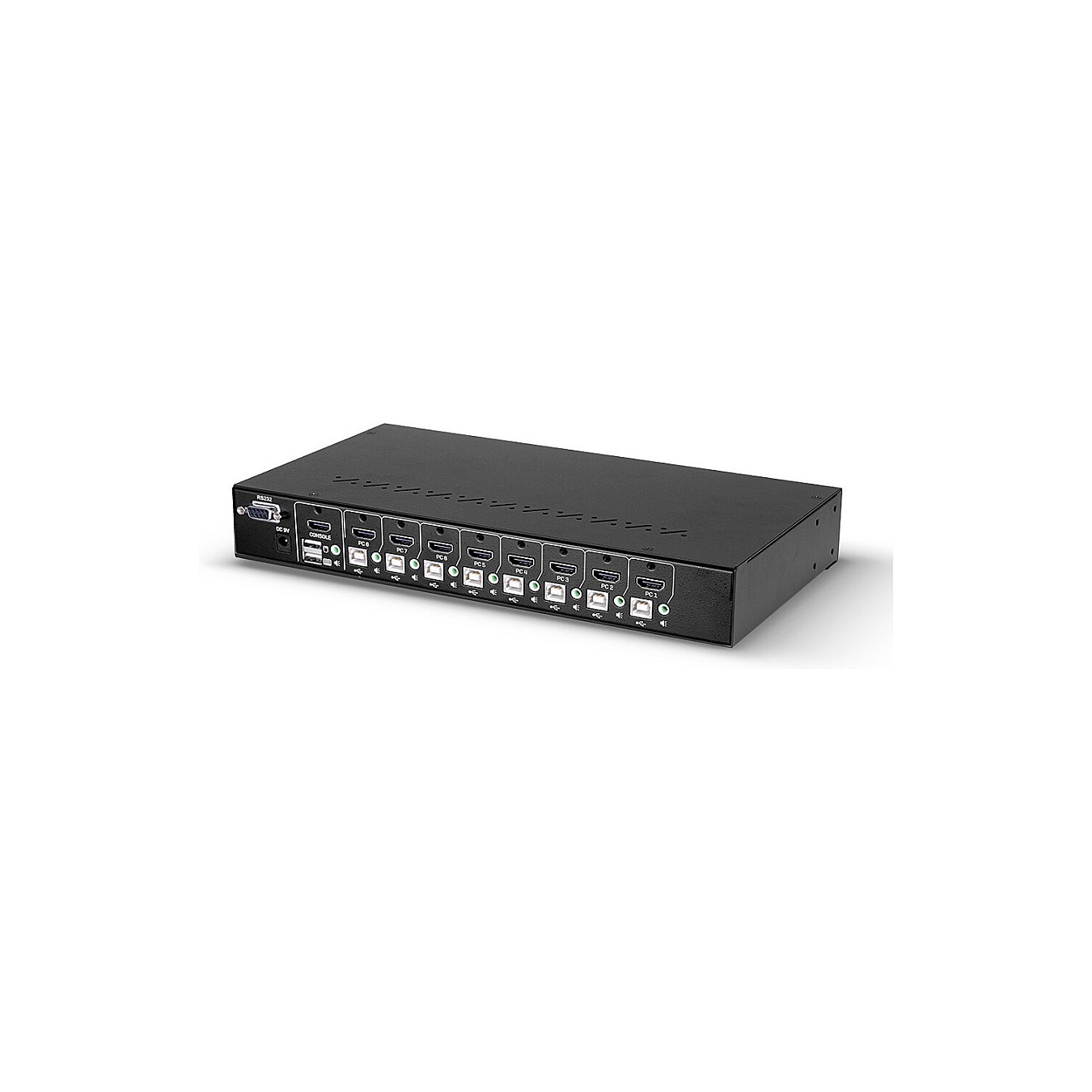 Buy 8 Port HDMI 4K60 USB 2.0 & Audio KVM Switch in Cyprus, Nicosia, Limassol, Larnaka, Pafos