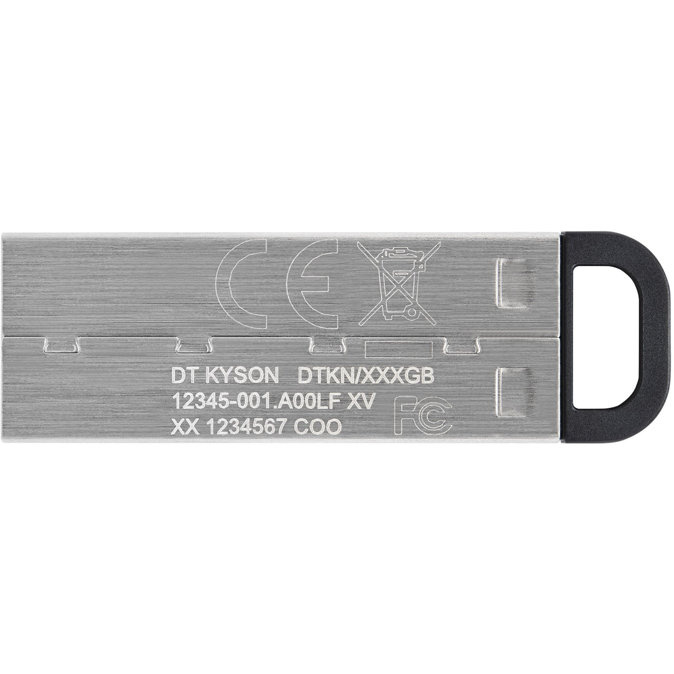 Kingston DataTraveler Kyson - 512GB USB 3.2 Gen 1 (USB-A) - Silver — Buy in Cyprus with Fast Delivery