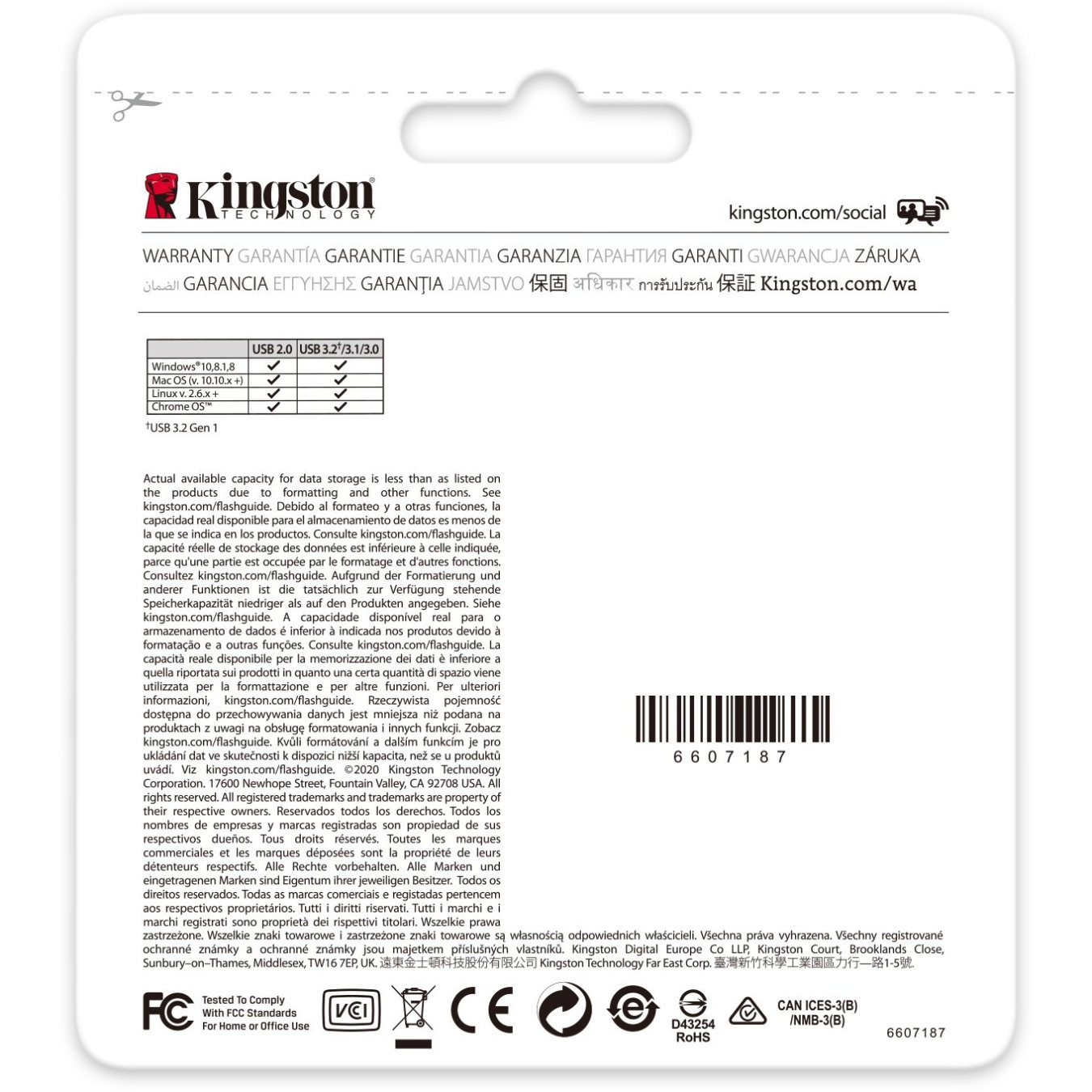 Kingston DataTraveler Kyson - 512GB USB 3.2 Gen 1 (USB-A) - Silver — Buy in Cyprus with Fast Delivery