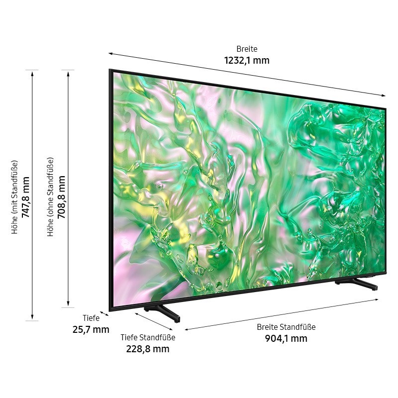 Buy Samsung GU55DU8079UXZG - 55" Crystal 4K Smart TV - Black, Tizen OS, Wi-Fi, B... in Cyprus, Nicosia, Limassol, Larnaka, Pafos