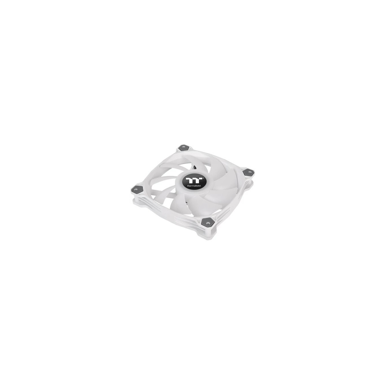 Thermaltake Pure Duo 14 ARGB Sync Radiator Fan - 2-Pack 140mm White, High Static Pressure (500–1500 RPM)
