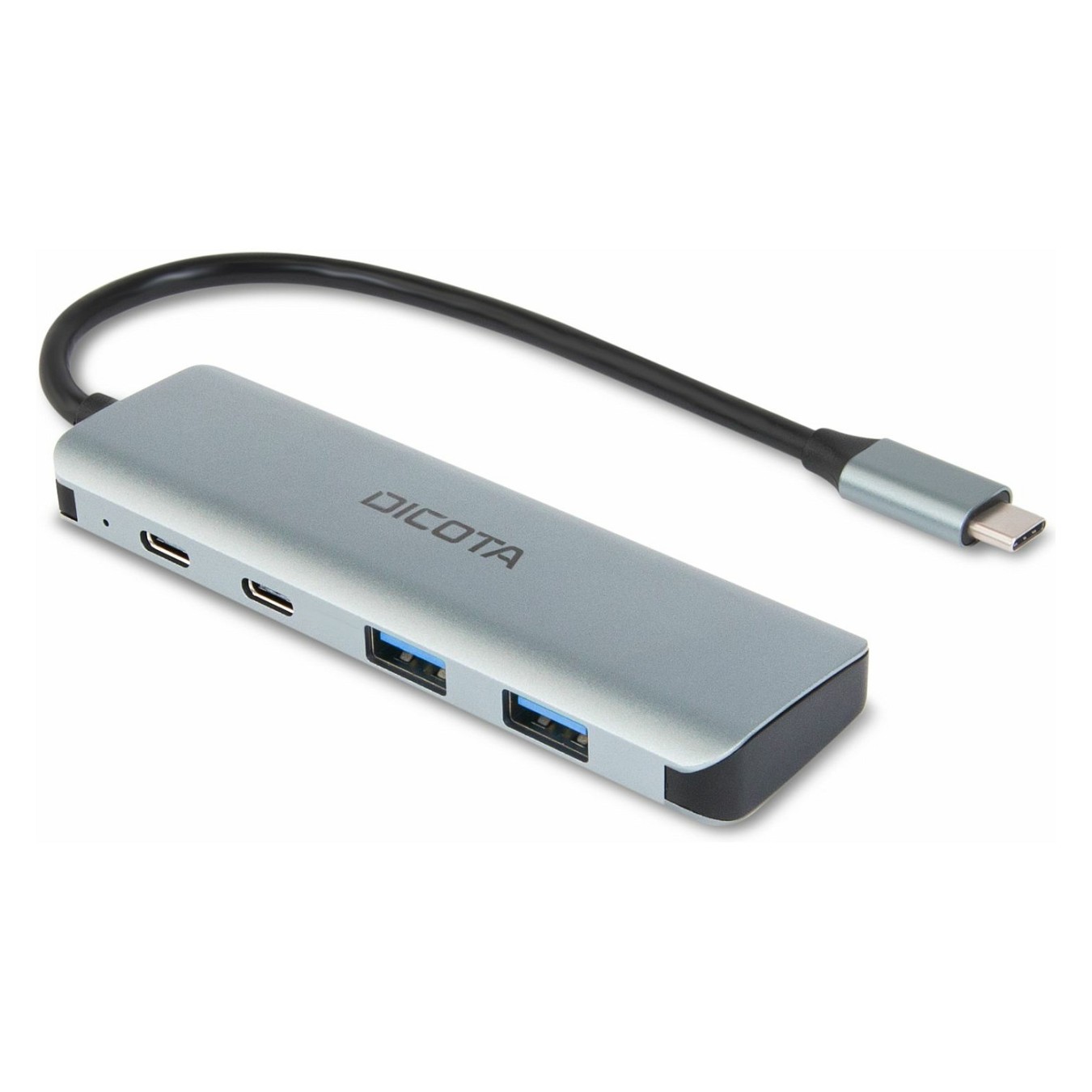 Buy D Dicota USB-C 4-in-1 Highspeed Hub 10 Gbps silver in Cyprus, Nicosia, Limassol, Larnaka, Pafos