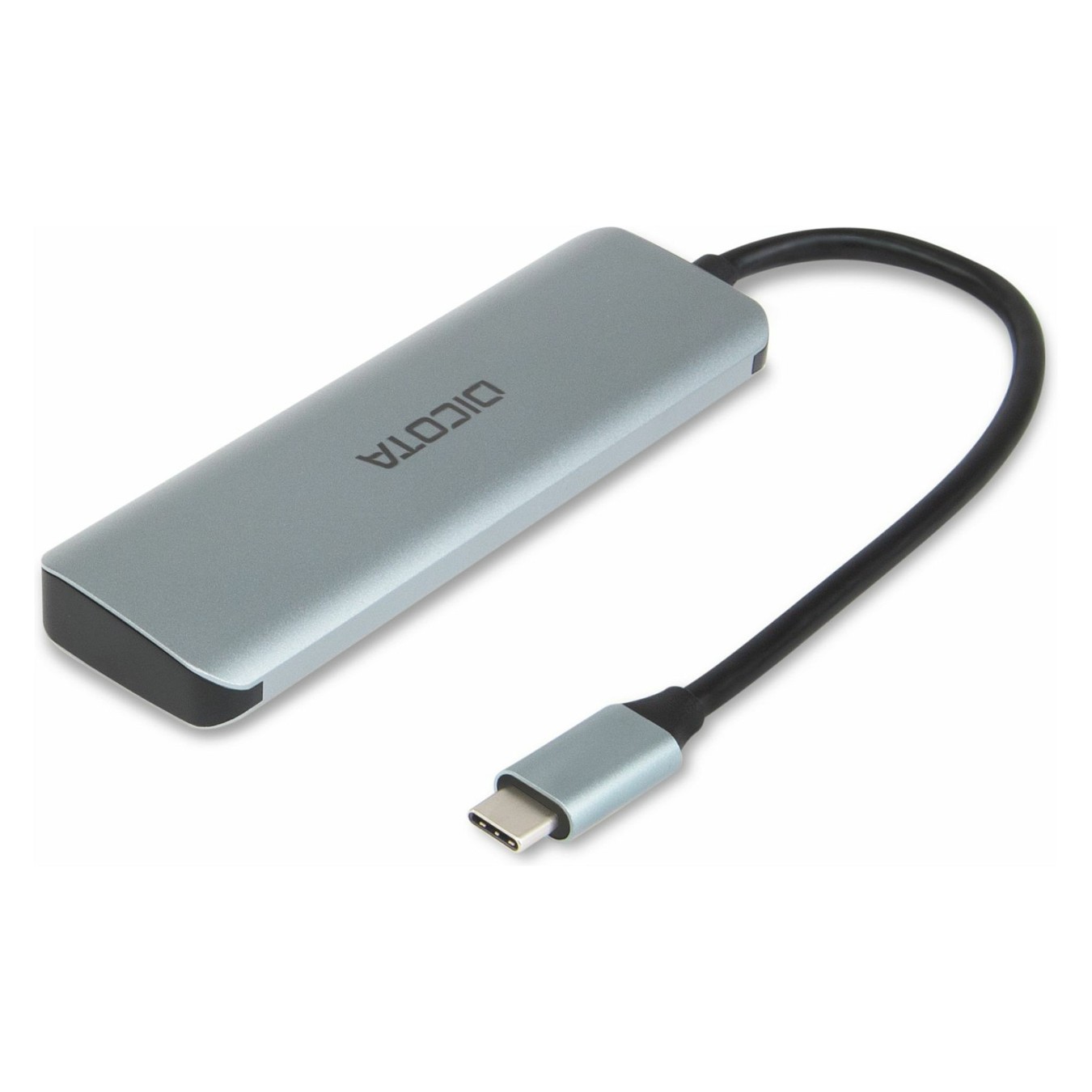 Buy D Dicota USB-C 4-in-1 Highspeed Hub 10 Gbps silver in Cyprus, Nicosia, Limassol, Larnaka, Pafos