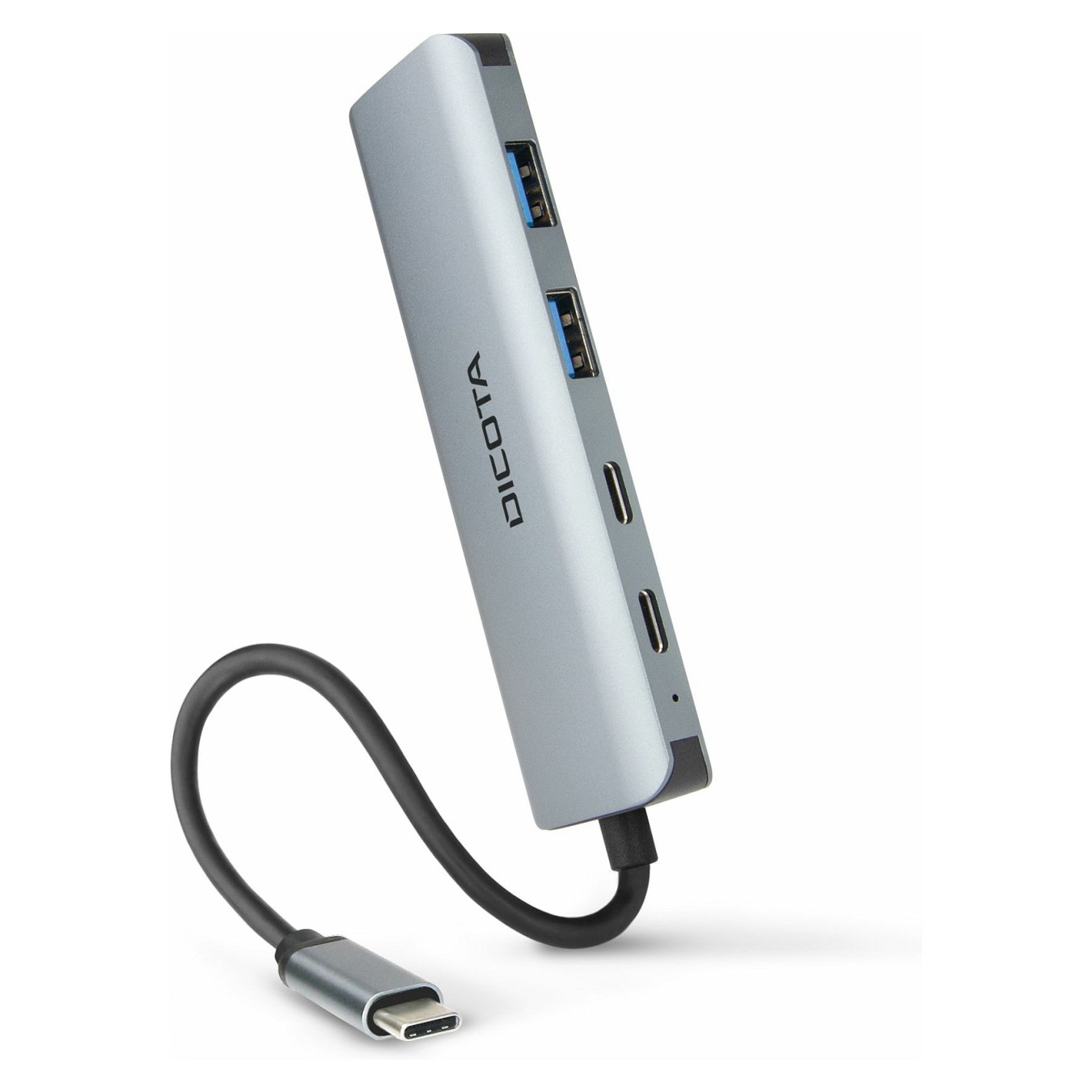 Buy D Dicota USB-C 4-in-1 Highspeed Hub 10 Gbps silver in Cyprus, Nicosia, Limassol, Larnaka, Pafos