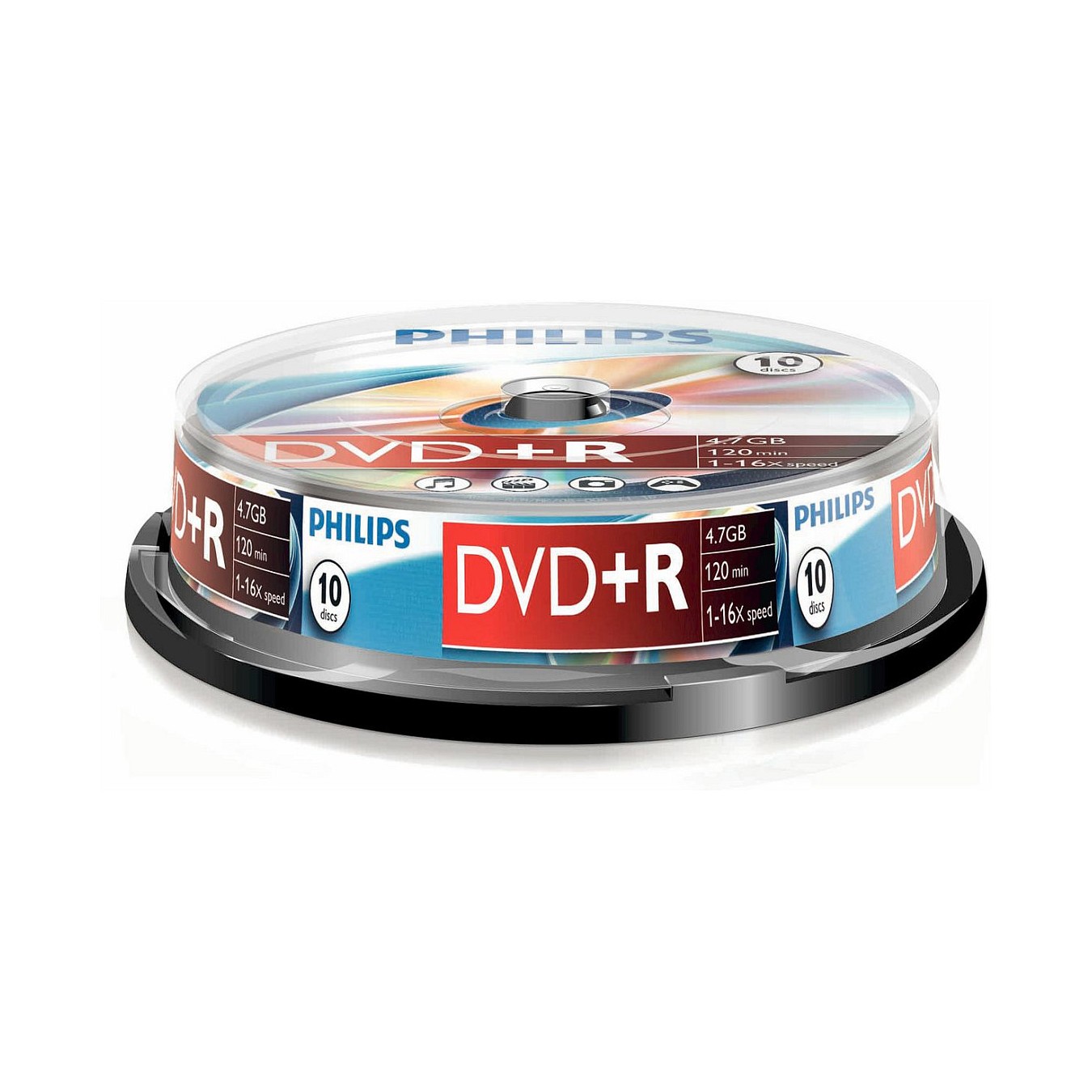 Buy 1x10 Philips DVD+R 4,7GB 16x SP in Cyprus, Nicosia, Limassol, Larnaka, Pafos