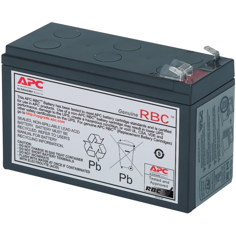 Buy APC Replacement Battery Cartridge - RBC17 - Sealed Lead Acid (VRLA) 12V 9Ah ... in Cyprus, Nicosia, Limassol, Larnaka, Pafos