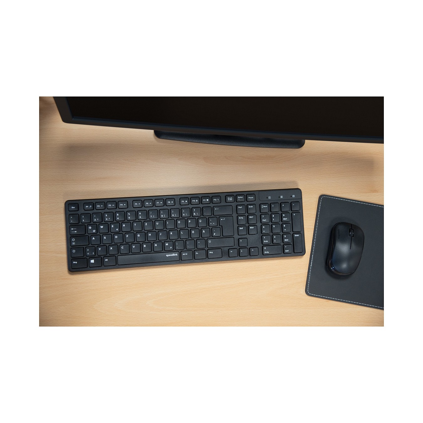 Buy Speedlink SIGNIUM Deskset Wireless black DE Layout in Cyprus, Nicosia, Limassol, Larnaka, Pafos