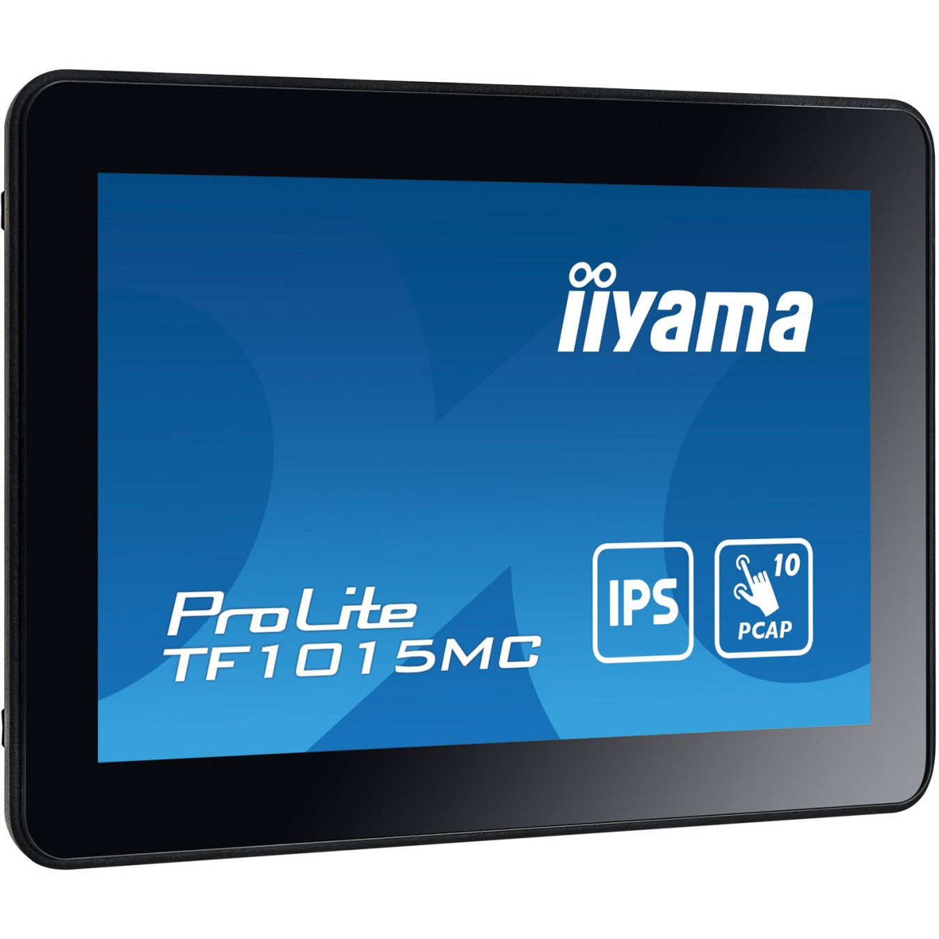IIYAMA TF1015MC-B3 - 10.1in IPS 10-Point PCAP Touch Display, 16:10, 1280x800, HDMI+DP+USB, Black