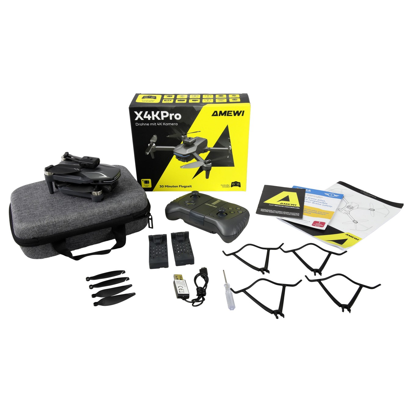 Buy Amewi Drohne AMXFlight X4KPro mit Kamera. brushless 14+ in Cyprus, Nicosia, Limassol, Larnaka, Pafos